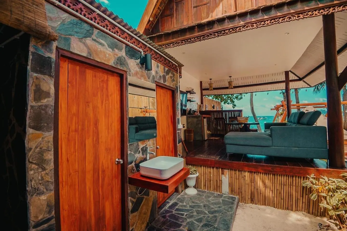 Natures Edge Beachfront Luxury Glamping Tau-sziget Thaiföld