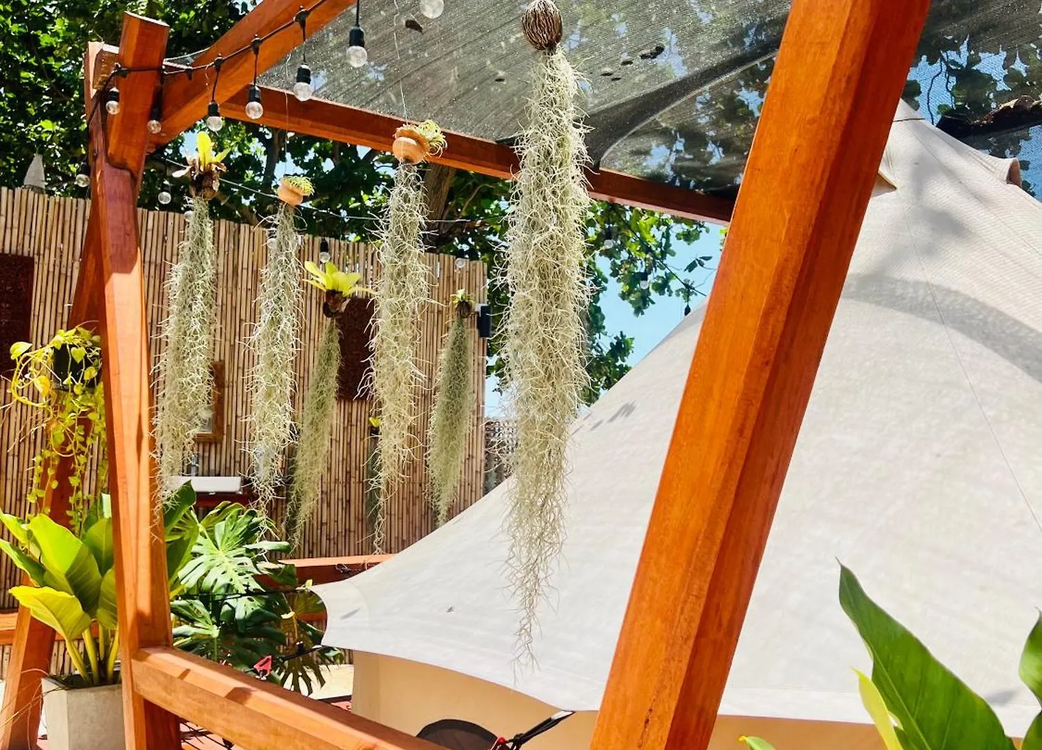 Natures Edge Beachfront Luxury Glamping Tau-sziget